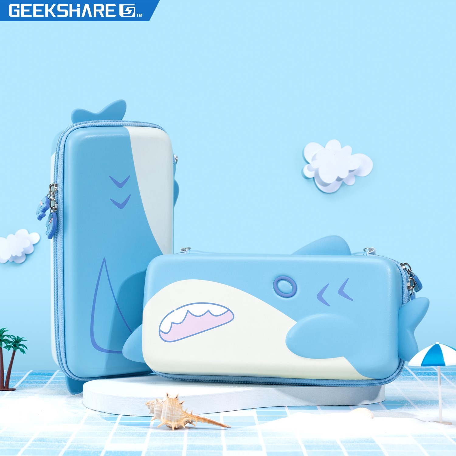Party Games Switch 1 - GeekShare-estuche de transporte para Nintendo Switch,