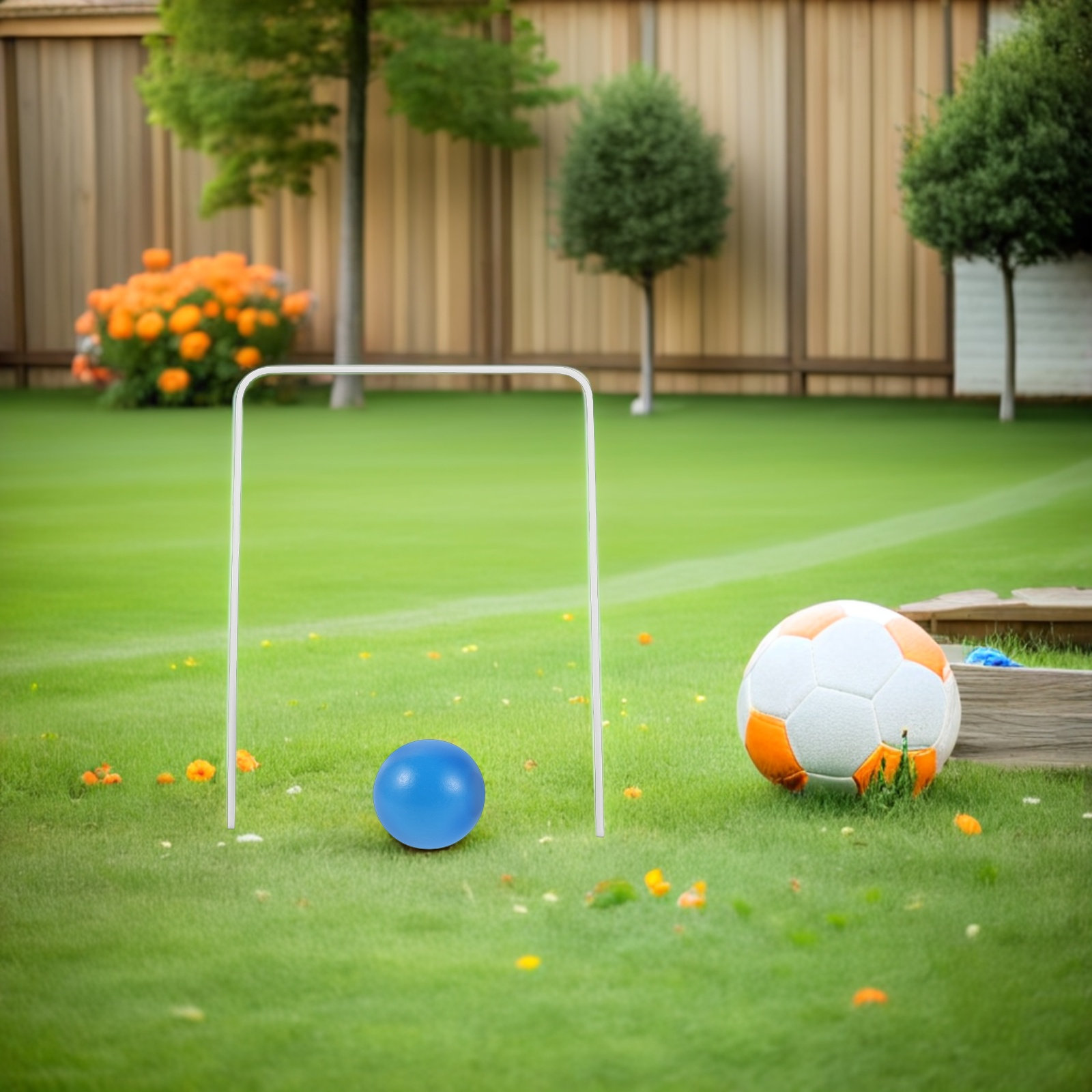 Croquet Set Lawn - Juego de Croquet de Madera, Kit