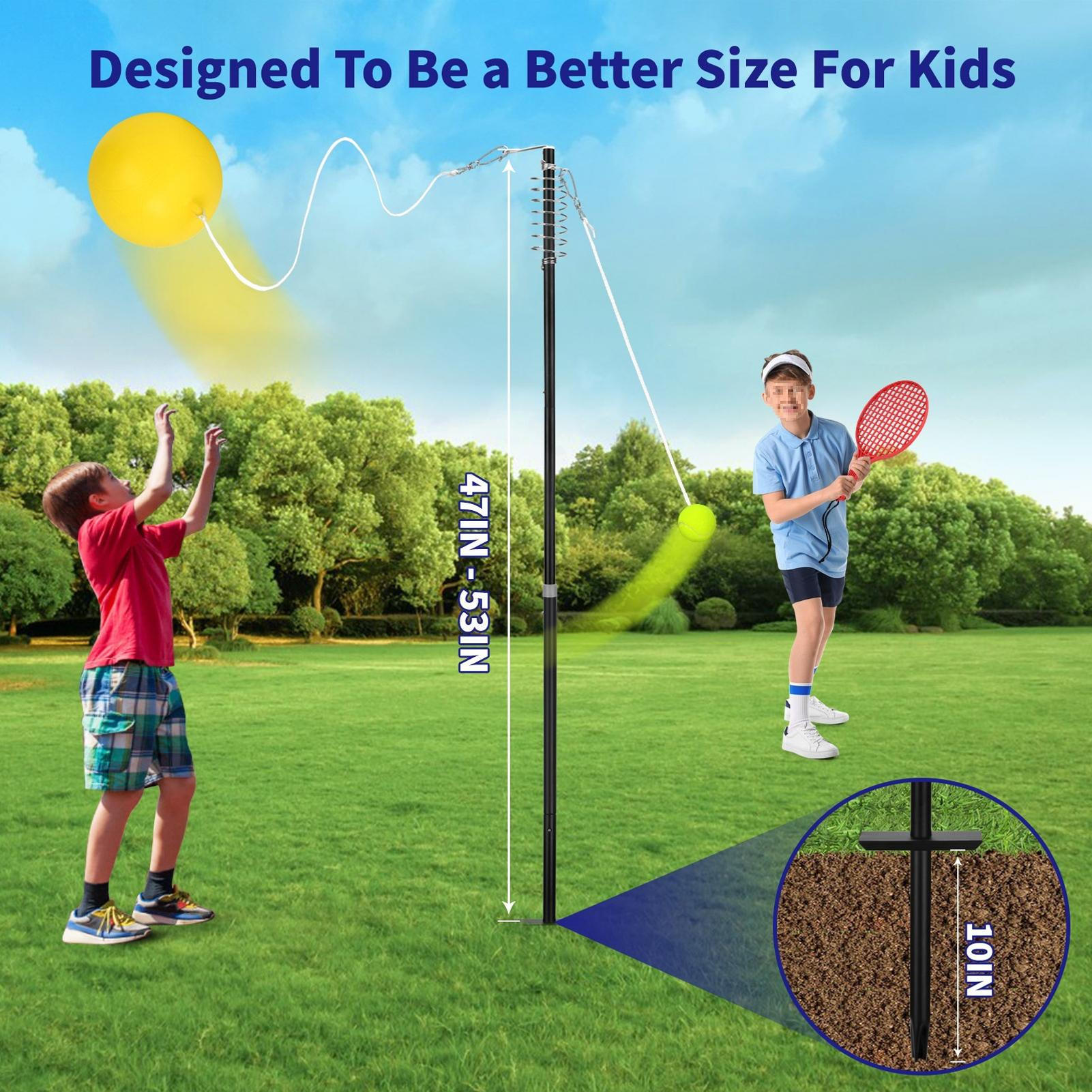 Badminton Set Garden - Ayuda para entrenamiento de tenis, pelota