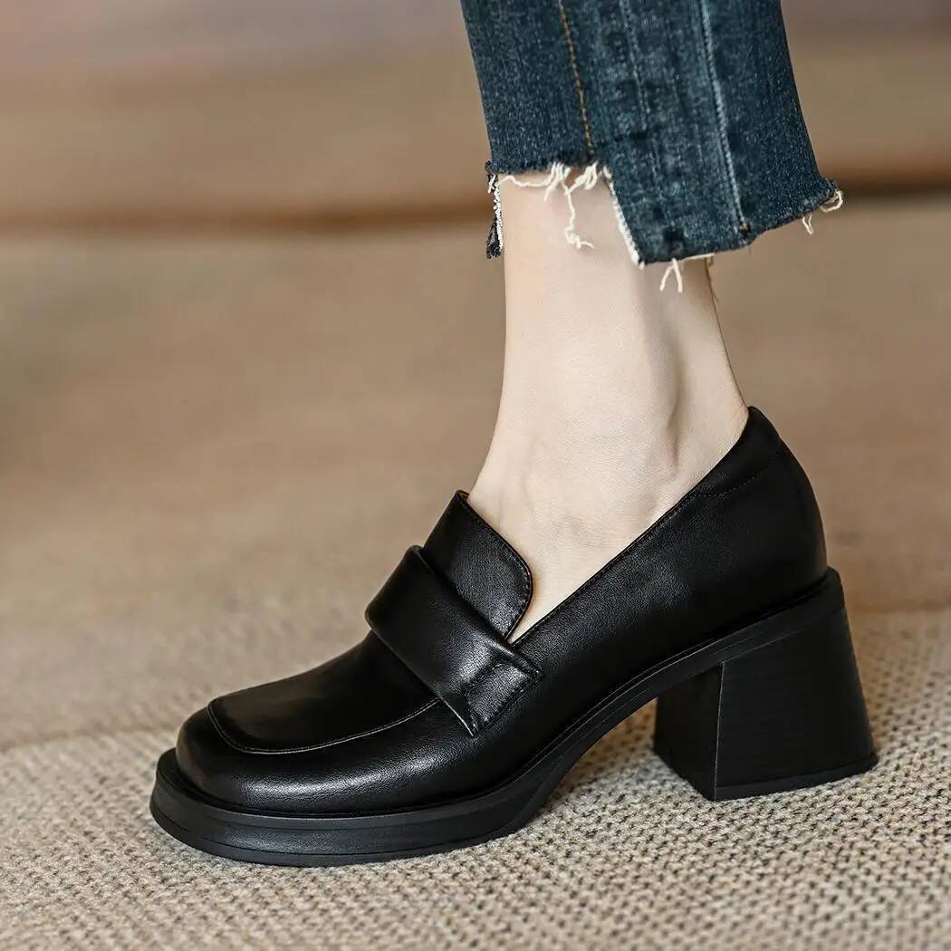 Party Games Switch - Zapatos de tacón medio para mujer,