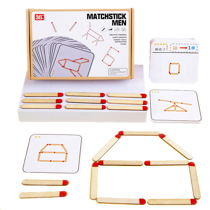 Party Games Kids Indoor - Juego de rompecabezas Montessori para niños,