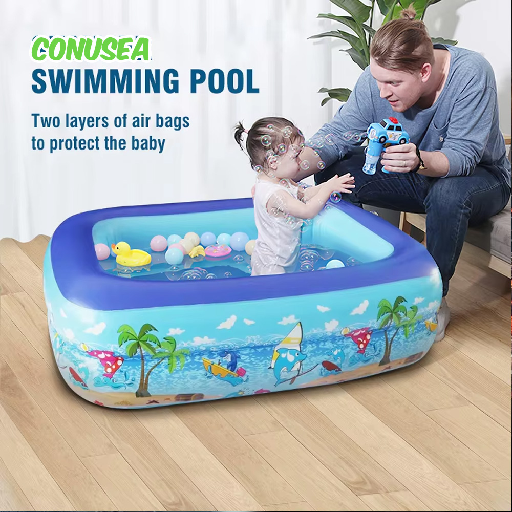 Party Games Kid Friendly - Piscinas inflables para bebés de 1M,