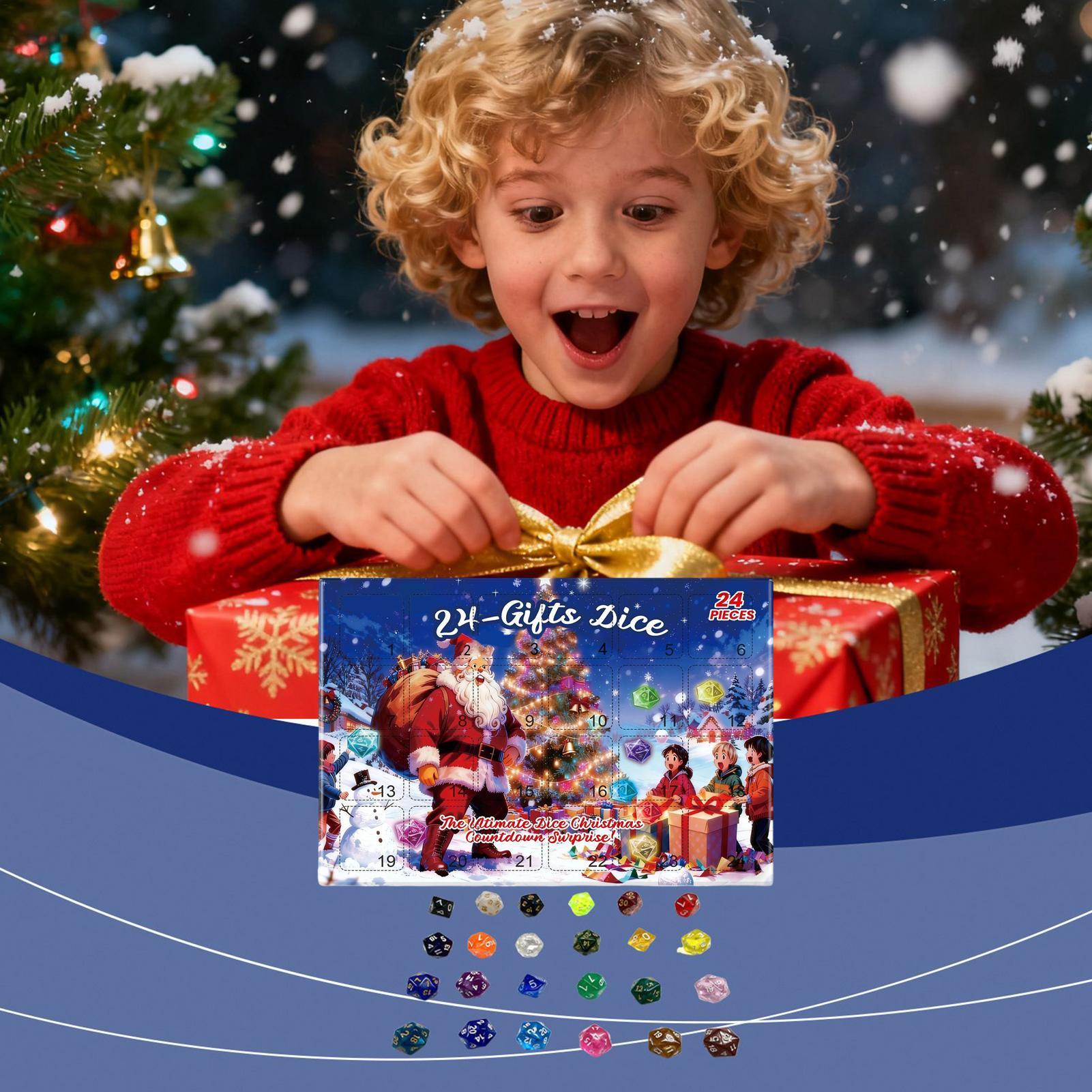 Party Games Youth - Calendario de Navidad, suministros para juegos