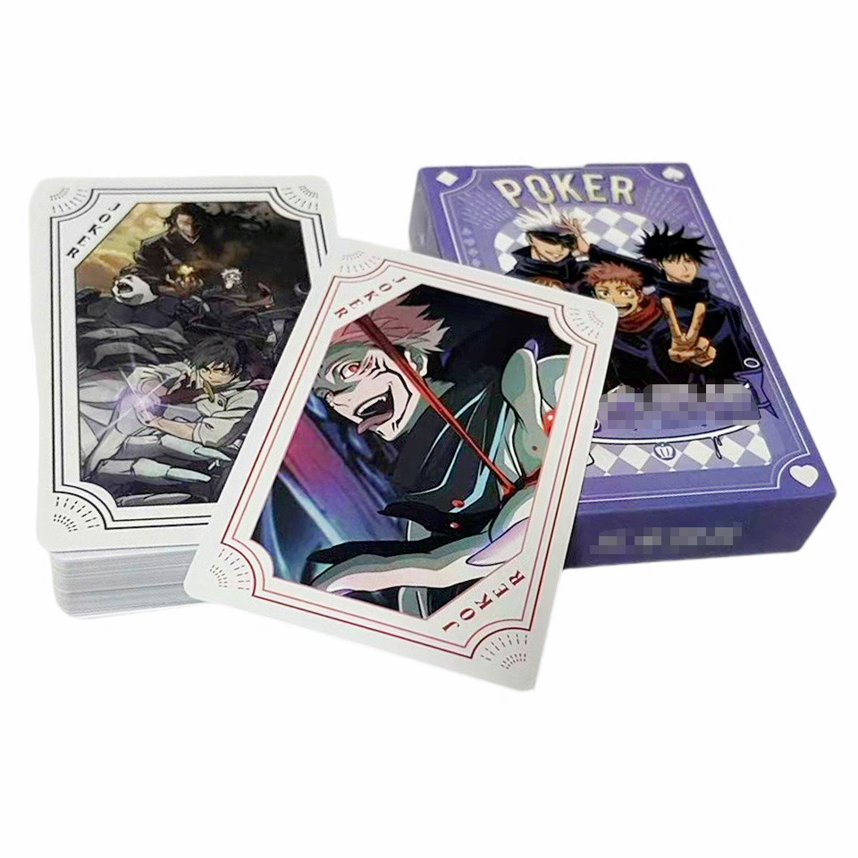Party Games Kids Indoor - Jujutsu Kaisen, Cartas de Póker, Juegos