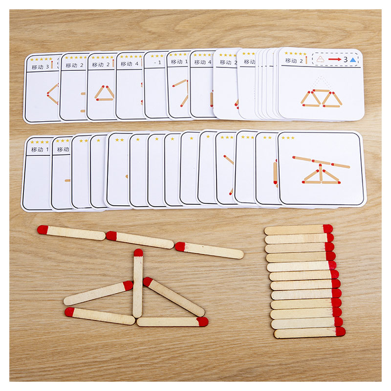Party Games Kids Indoor - Juego de rompecabezas de partidos Montessori,