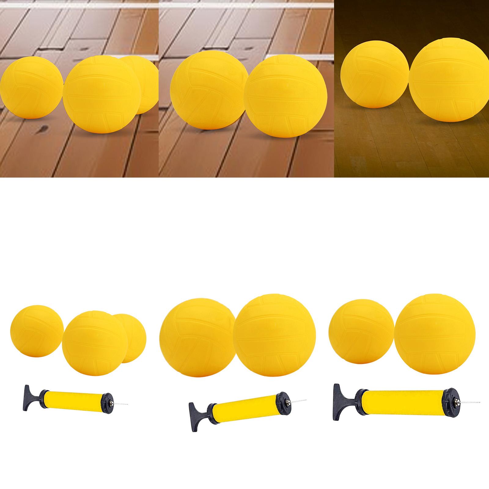 Spike Ball Game - Mini Voleibol Inflable Amarillo de PVC,