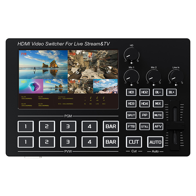 Party Games Switch - Mezclador de Video HDMI de 4