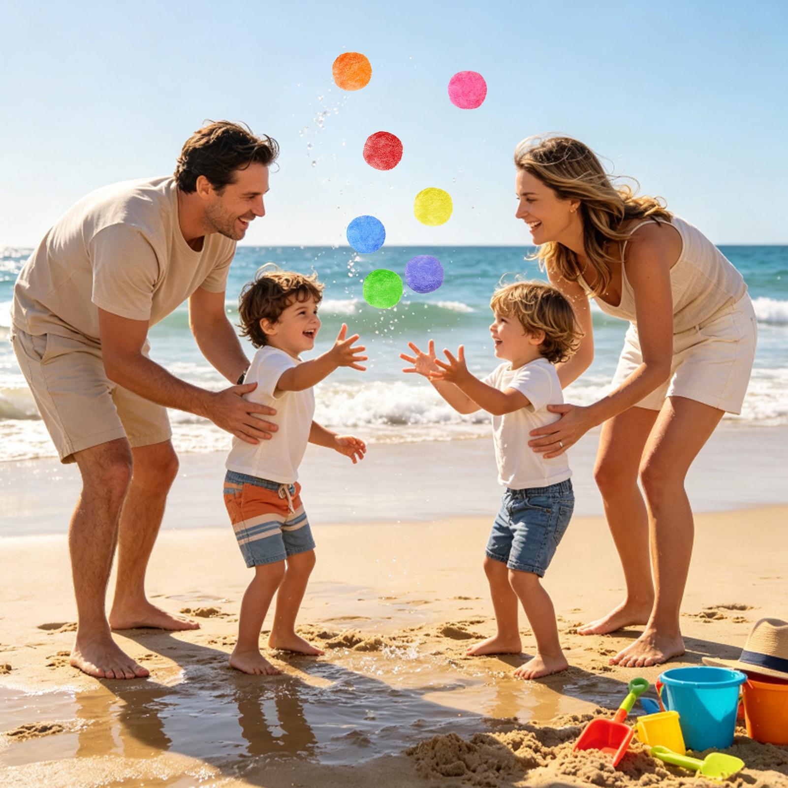 Party Games Bomb - Bolas de agua reutilizables, 100 unidades,