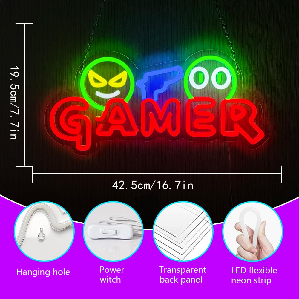 Letrero Luminoso LED de Neón p - Party Games Graduation reseña y precio