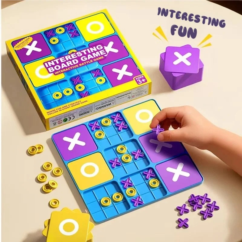 Nuevo Juego de Mesa Tic-Tac-To - Party Games Kids Indoor reseña y precio