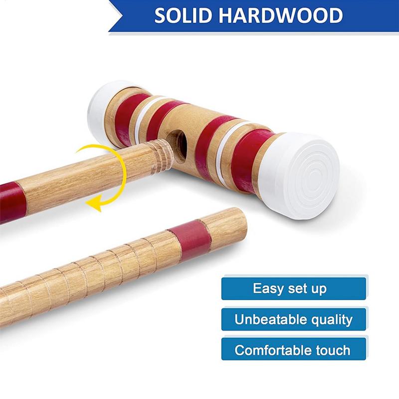 Juego de croquet divertidos ju - Croquet Set Lawn reseña y precio