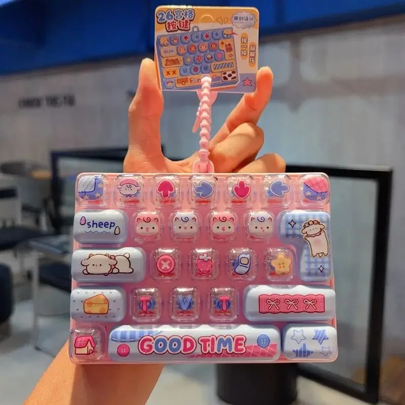 26Grid Keycap Clicker Antiestr - Party Games Switch reseña y precio