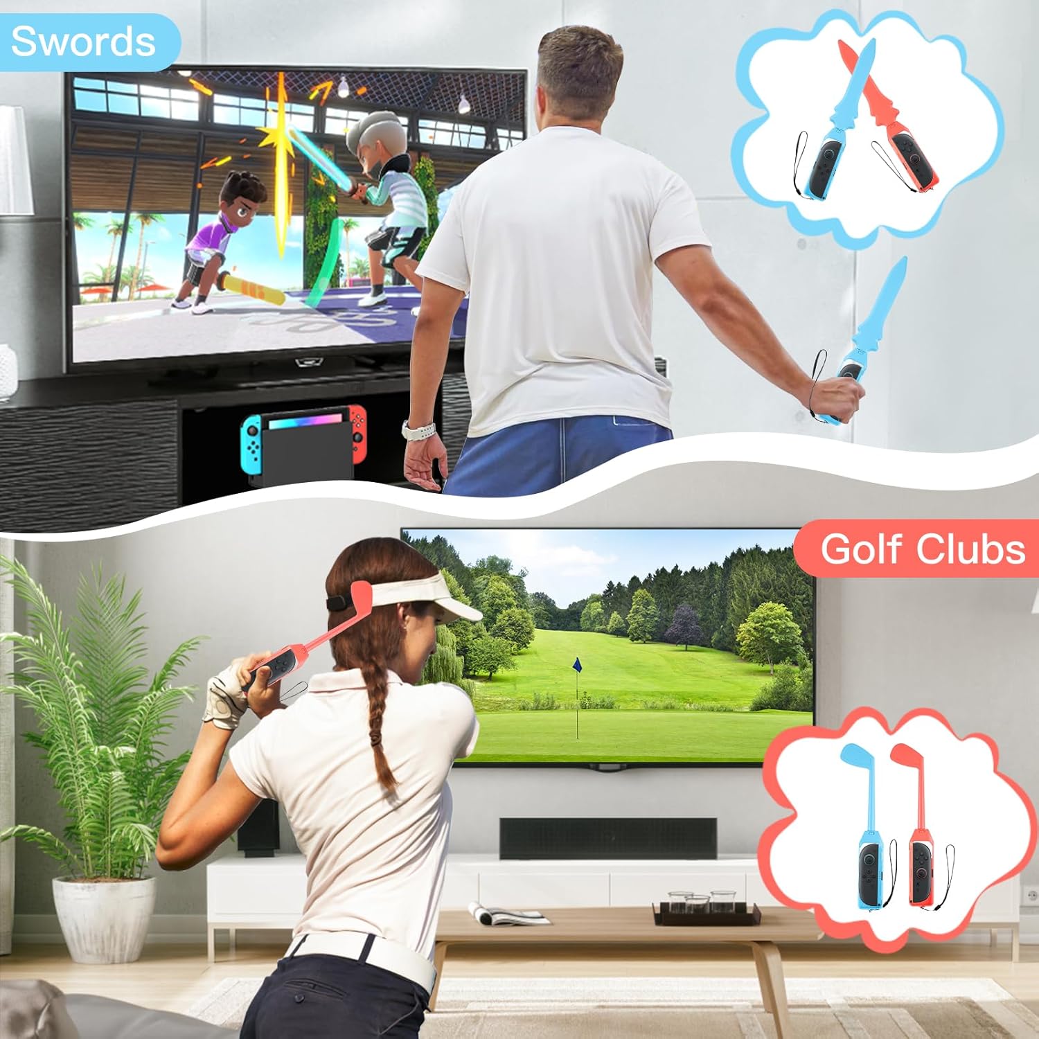 Paquete de accesorios deportiv - Party Games Nintendo Switch 2 reseña y precio