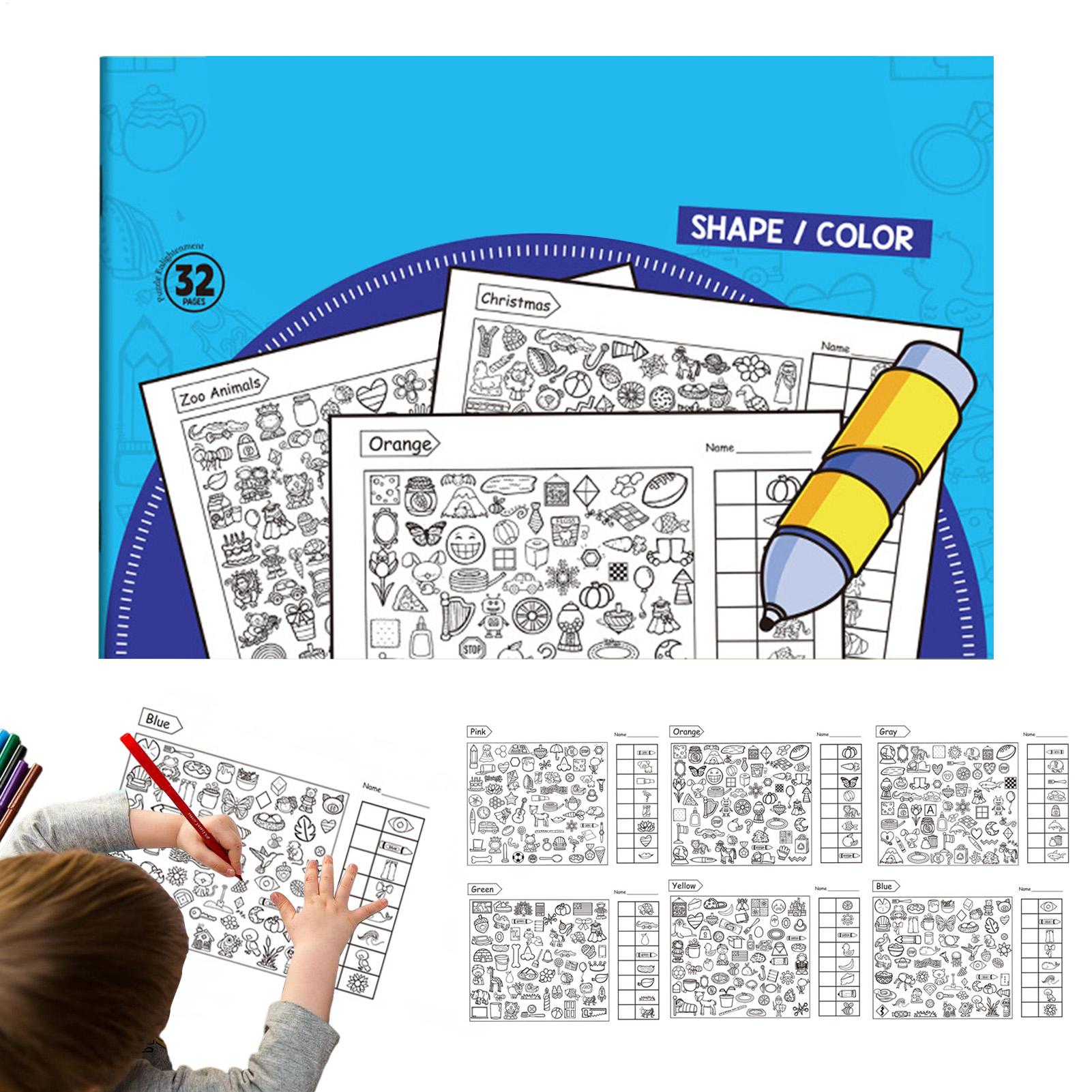 Libro de actividades preescola - Party Games Kid Friendly reseña y precio