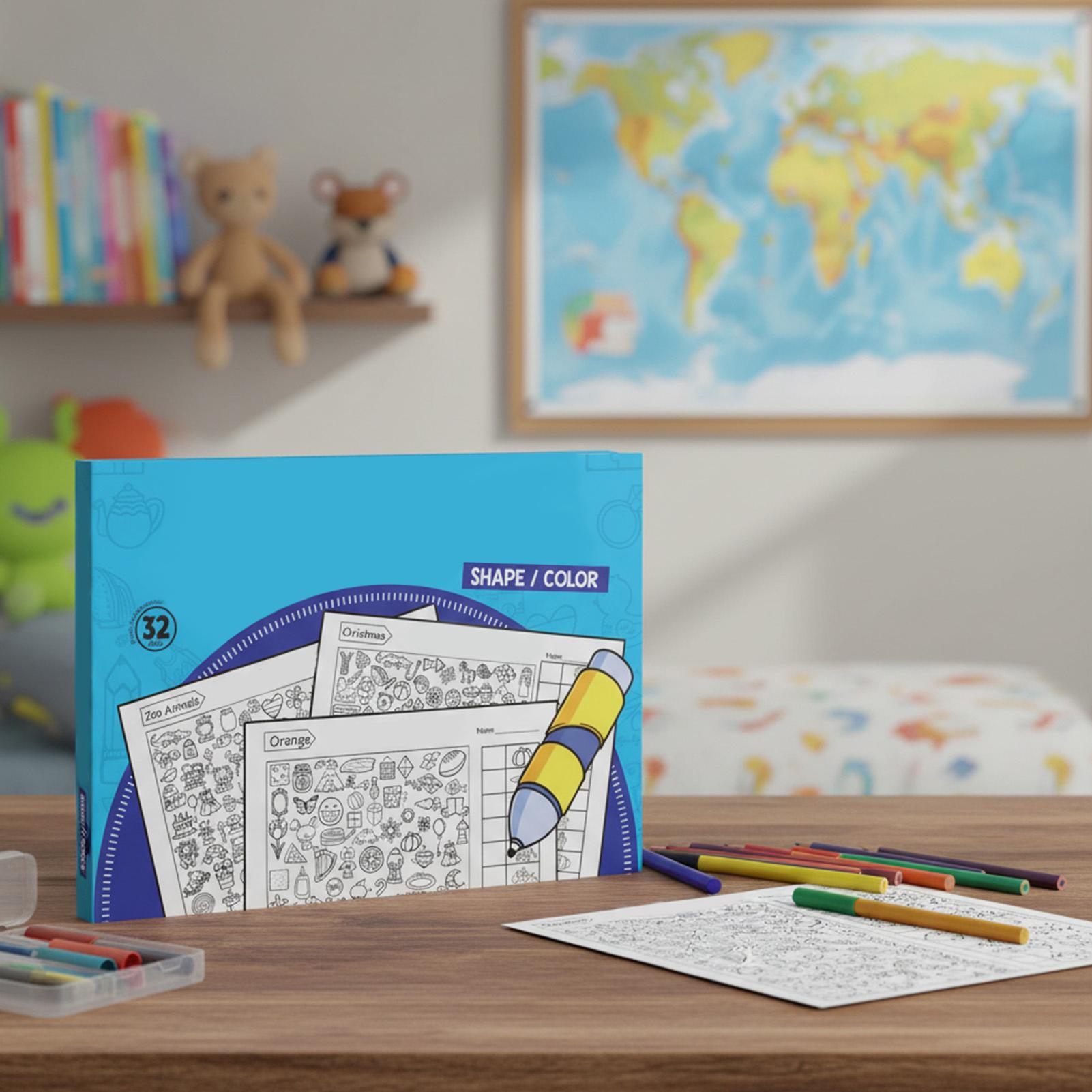 Libro de actividades preescola - Party Games Kid Friendly reseña y precio