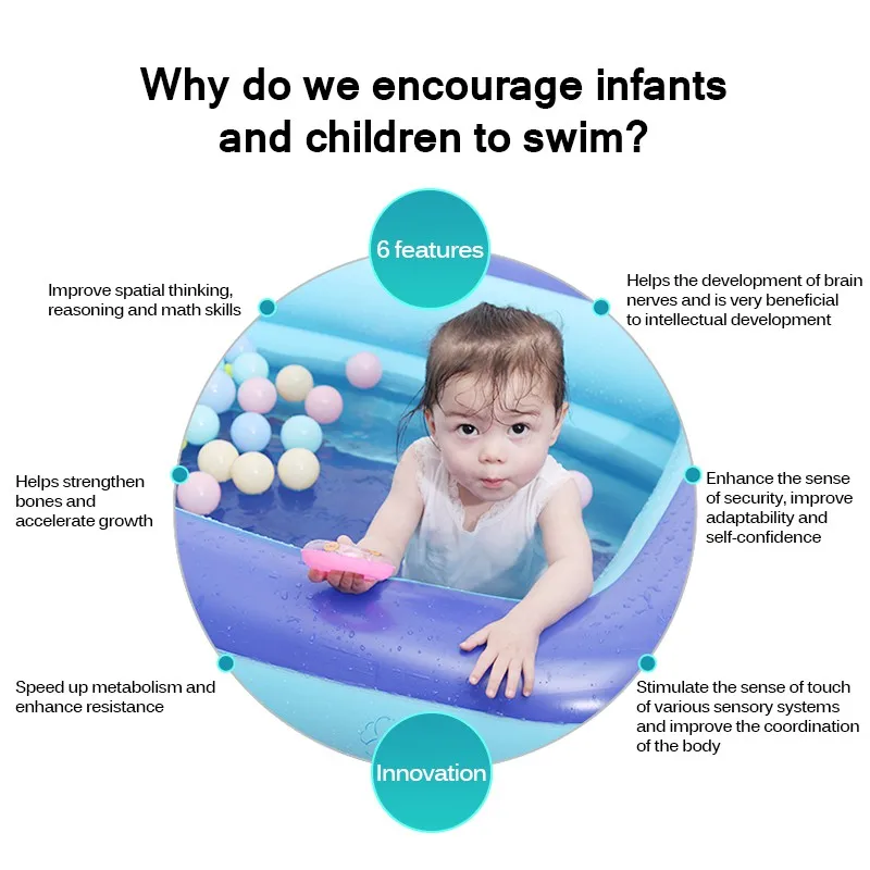 Piscinas inflables para bebés  - Party Games Kid Friendly reseña y precio