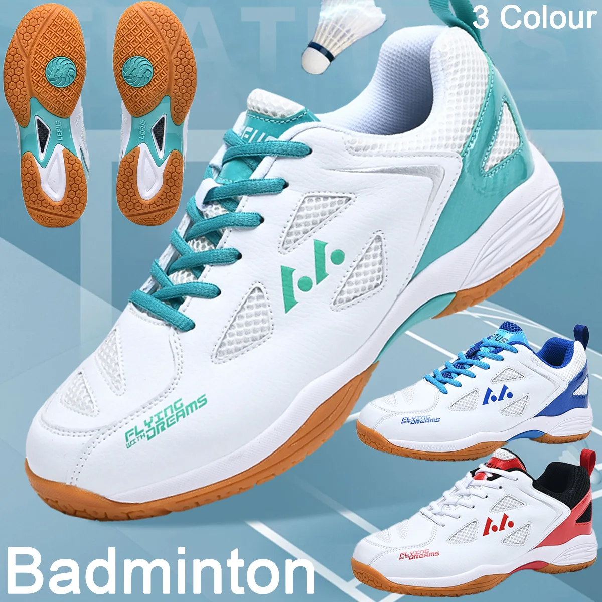 Nuevos zapatos de bádminton pa - Badminton Set Garden reseña y precio