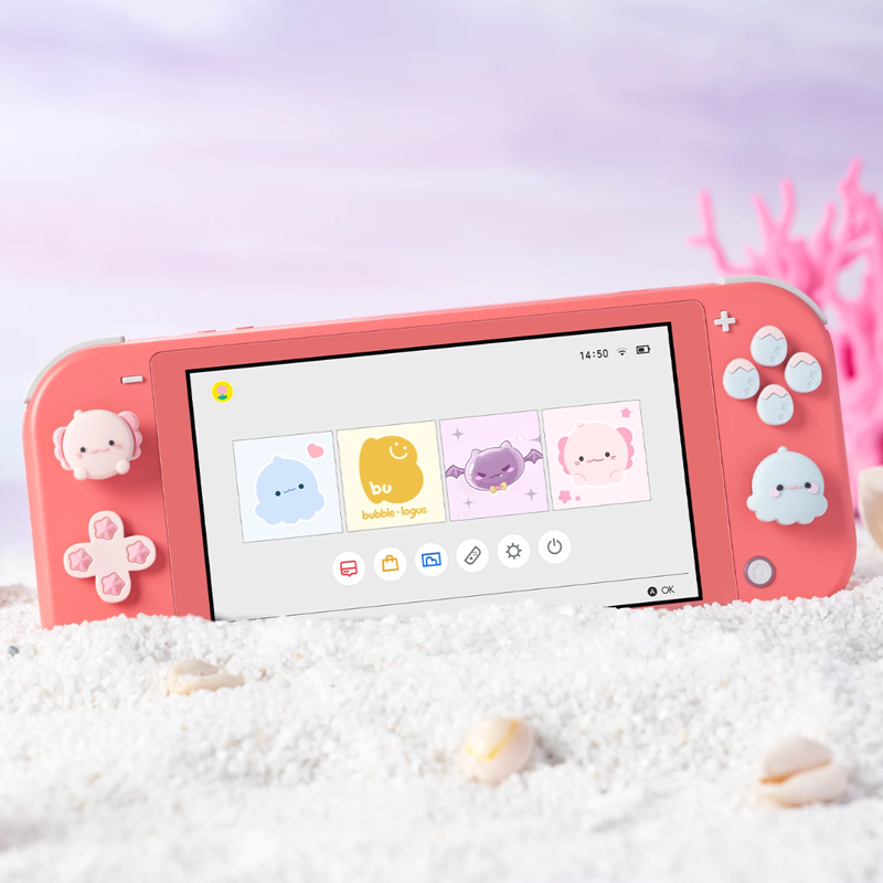 Funda de silicona suave con di - Party Games Nintendo Switch reseña y precio